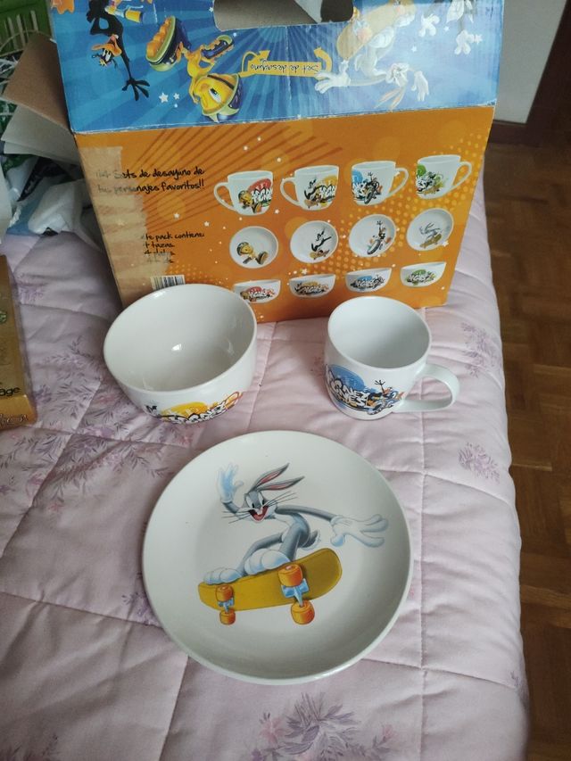 set de desayuno Looney Tunes