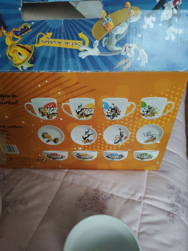 set de desayuno Looney Tunes