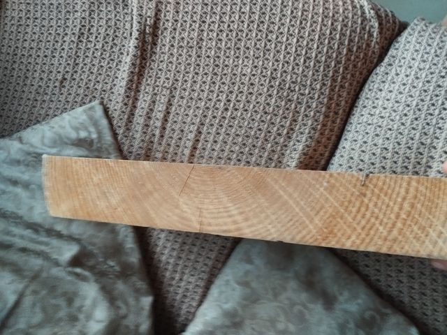 tablero roble macizo. 40x22. grosor 5 cm