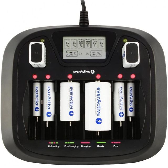 Cargador de pilas universal