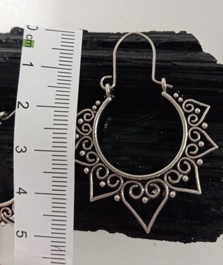 SOLO HOY!PENDIENTES DE ARO TIBETANO