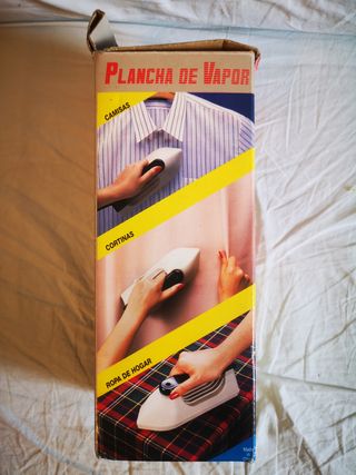 Plancha vintage de viaje Steamer Iron Wottoline.