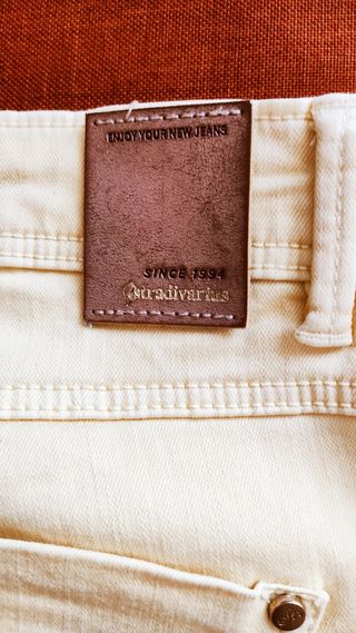 Jeans Skinny Fit colore giallo