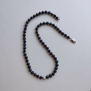 Nuevo Collar unisex perlas cultivadas naturales 