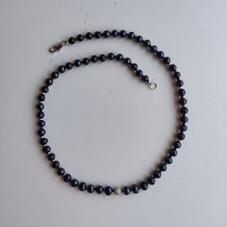 Nuevo Collar unisex perlas cultivadas naturales 