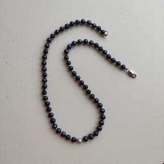 Nuevo Collar unisex perlas cultivadas naturales 