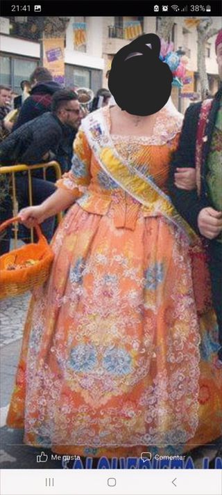 traje fallera 44-46