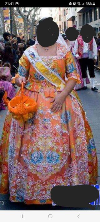 traje fallera 44-46
