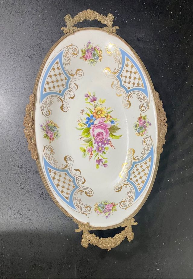 Bandeja porcelana Limoges