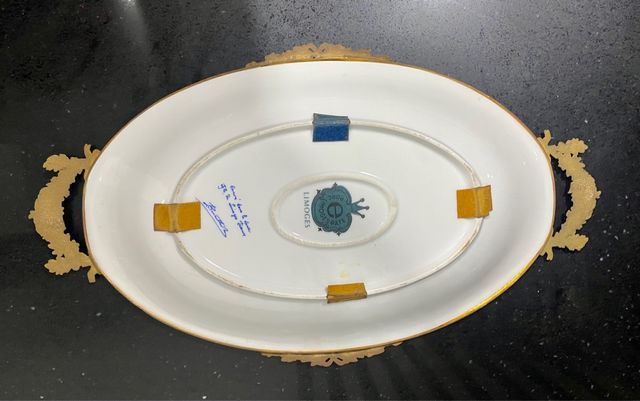 Bandeja porcelana Limoges