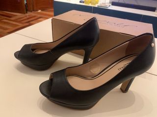 Zapatos Peep toe Martinelli azul talla 36