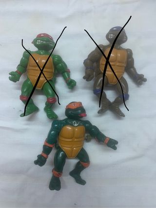 Bonecos tartaruga ninja