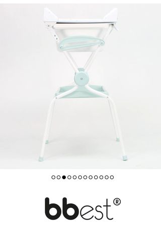 Bañera con cambiador bebé