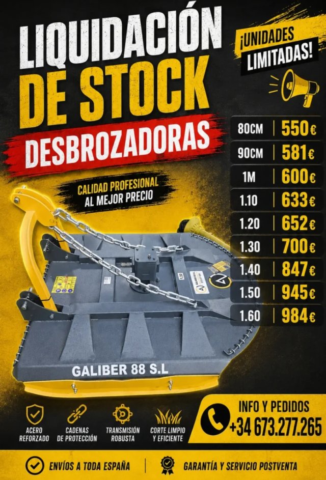 Liquidacion Desbrozadoras Nuevas, trituradora mart