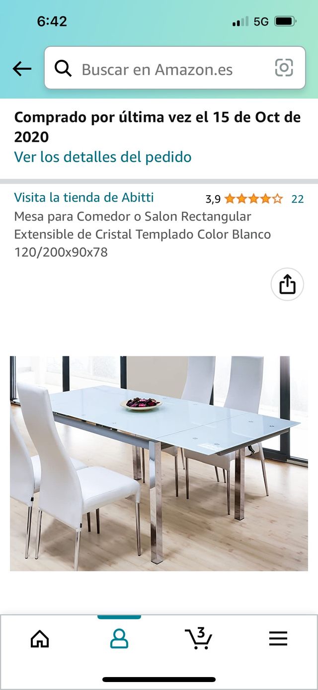Mesa salón