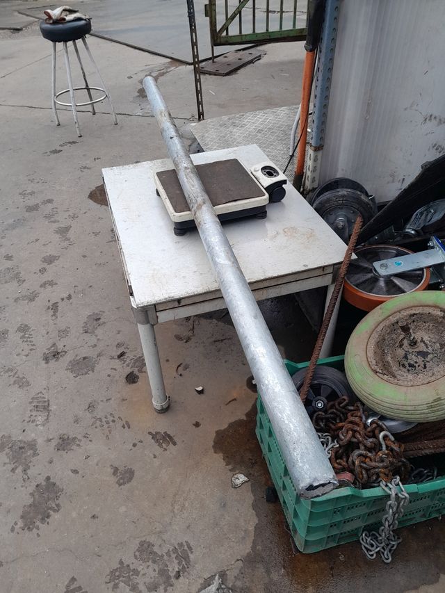 Tubo galvanizado fuerte vallas