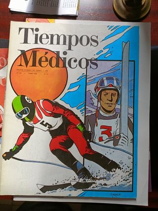 Lote revistas y libros medicina deportiva.