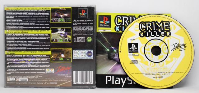 CRIME KILLER PLAYSTATION 1 PAL ESPAÑA
