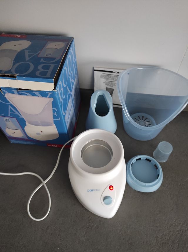 Inhalador, sauna facial, limpieza cutis