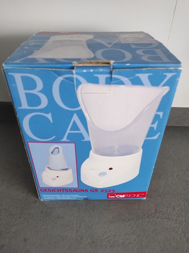 Inhalador, sauna facial, limpieza cutis