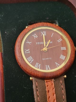 Elegante cofanetto penna + orologio Quartz 