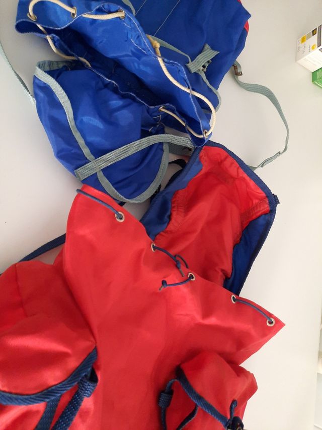  Mochilas senderismo, campo.