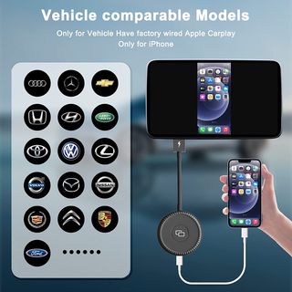 ADAPTADOR CARPLAY MIRROR IOS IPHONE USB USB C