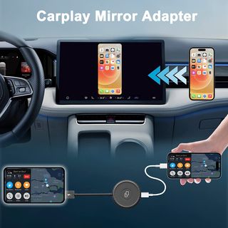 ADAPTADOR CARPLAY MIRROR IOS IPHONE USB USB C