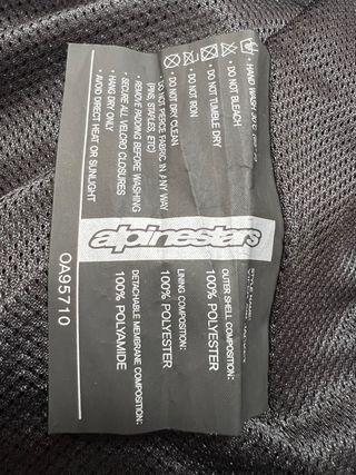 Chaqueta Alpinestar XL.