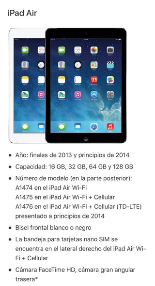 iPad Air 16GB