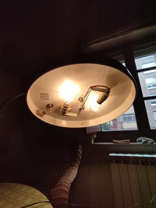 Lámpara de escritorio vintage.