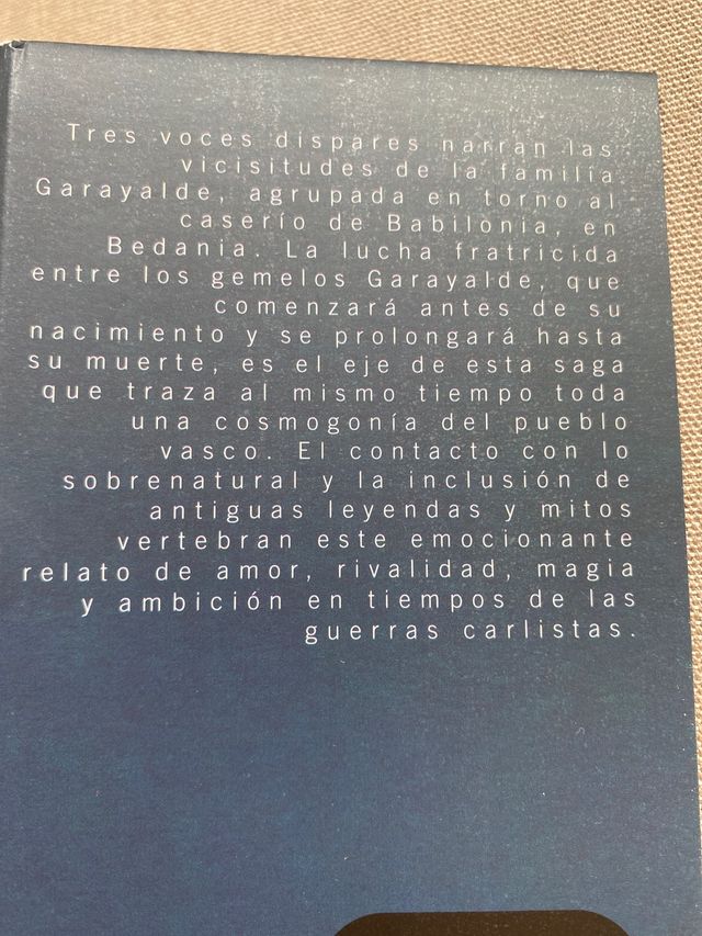 Babilonia. Joan Mari Irigoien.