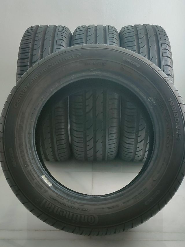 Neumaticos Continental 195\/60 R15 88H de segunda mano por 20 EUR en ...