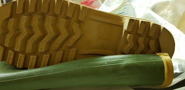 Stivali gomma con lacci