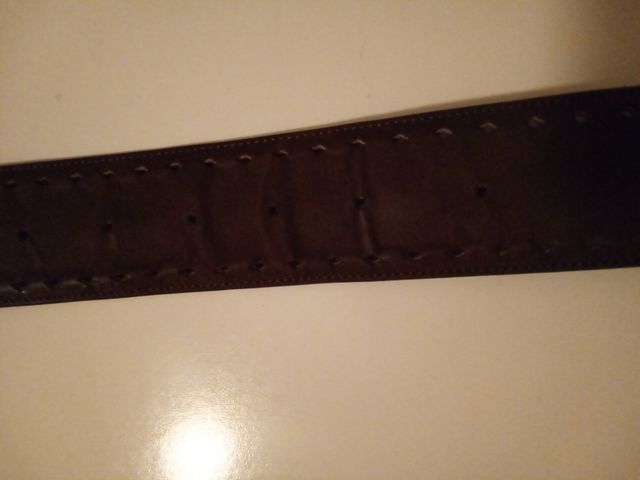 cintura camoscio marrone