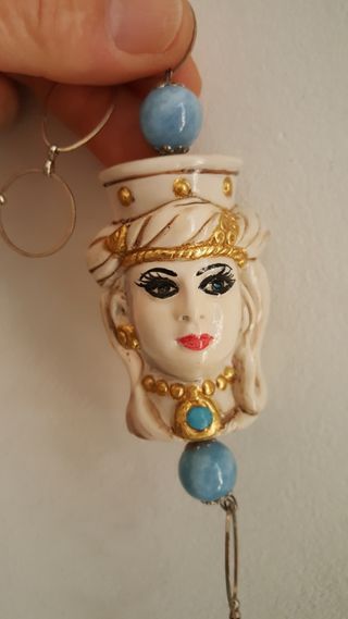 Collana artigianale con pietre naturali