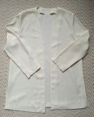 Blusa larga de poliéster