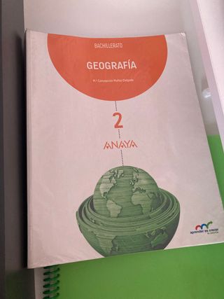 Libro geografía 2 bach
