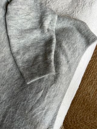 Jersey gris oversize  tallas grandes 