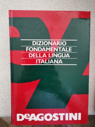 Dizionario lingua italiana De Agostini