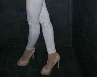Peep toe charol