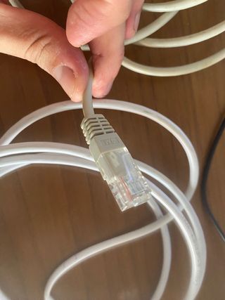 2 cabos ethernet