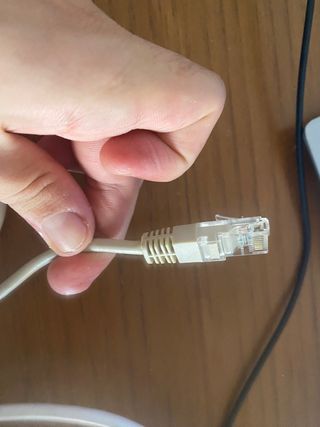 2 cabos ethernet