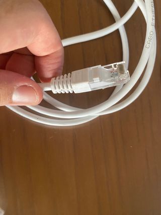2 cabos ethernet