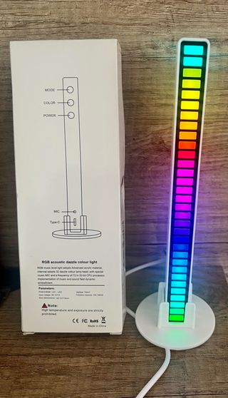 BARRA SENSOR DE SONIDO CON LEDS
