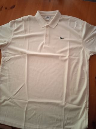 Polo manica corta taglia 8 (XXL) colore beige