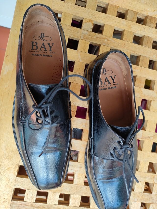 zapatos de piel caballero