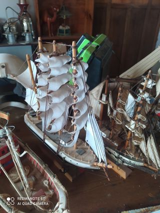 pequeñas maquetas barco
