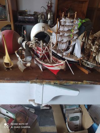 pequeñas maquetas barco