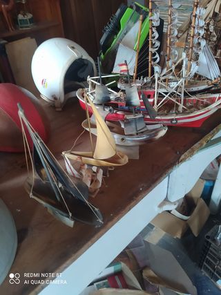pequeñas maquetas barco